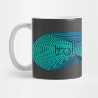 Trail Runner - Green/Blue Mug